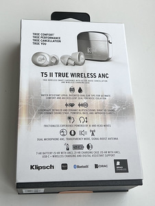 Klipsch T5 II True Wireless ANC Gunmetal/Silver (6 foto / 8)