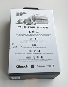 Klipsch T5 II True Wireless Sport Black/Gray (6 foto / 8)