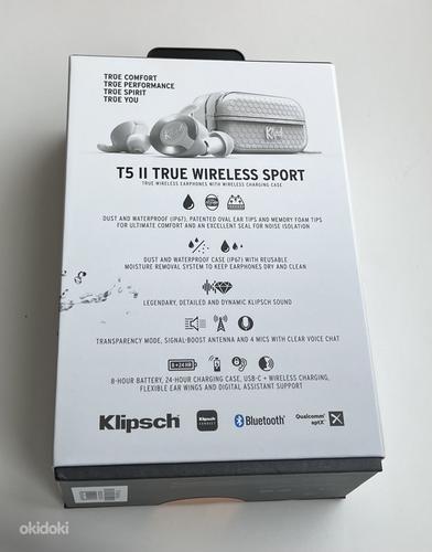Klipsch T5 II True Wireless Sport Black/Gray (фото #6)