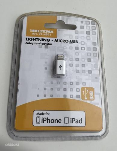 Biltema Adapter Lightning – Micro USB (foto #1)
