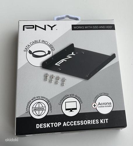 PNY Montage Adapter for SSDs and HDDs 3,5inch to 2,5inch (foto #1)