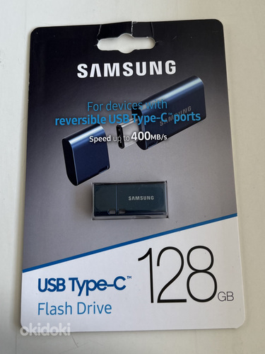 Samsung USB-C, 128 GB, Dark Blue (фото #1)