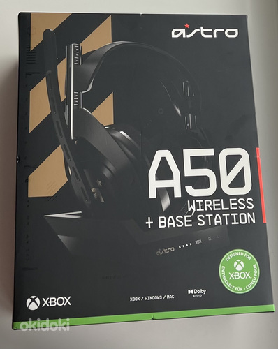 Logitech Astro A50 Wireless Gaming Headphones + Base Station (foto #1)