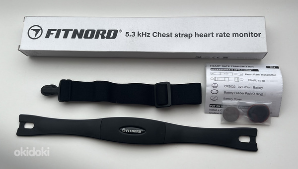 Fitnord 5.3 kHz Chest strap heart rate monitor (foto #2)