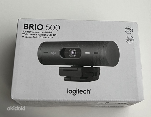 Logitech Brio 500 , Black (фото #1)