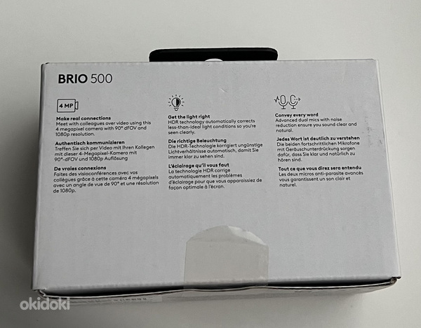 Logitech Brio 500 , Black (фото #2)