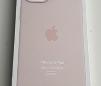 Apple iPhone 15 Plus Silicone Case with Magsafe , Light Pink