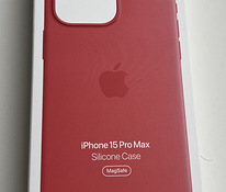 Apple iPhone 15 Pro Max Silicone Case with Magsafe , Guava