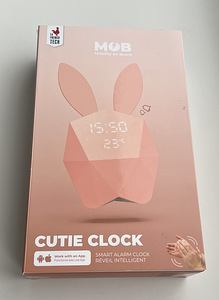 MOB Cutie Clock , Pink