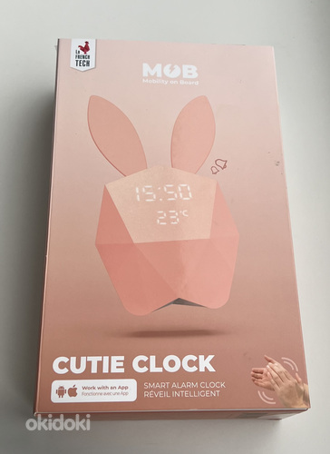 MOB Cutie Clock , Pink