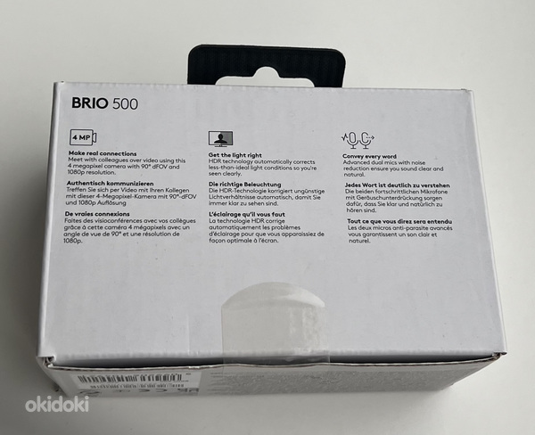 Logitech Brio 500 , White (фото #3)
