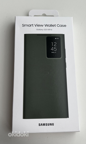 Samsung Galaxy S23 Ultra Smart View Wallet , Green (foto #1)