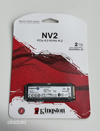 Kingston SNV2S SSD 2 TB, NV2 PCIe 4.0 NVMe (фото #1)