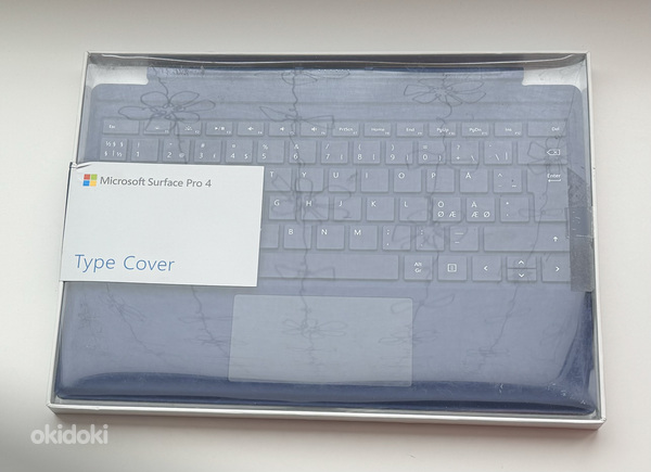 Microsoft Surface Pro 4 Type Cover , SWE , Blue (foto #1)