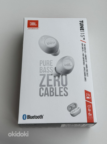 JBL Tune 115 TWS White