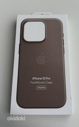 Apple iPhone 15 Pro FineWoven Case with MagSafe , Taupe