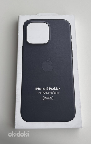 Apple iPhone 15 Pro Max FineWoven Case with MagSafe , Black