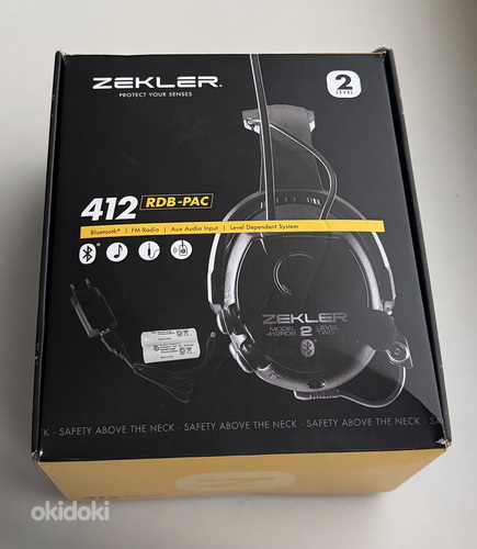 Zekler 412RDB Bluetooth Radio Hearing Protection