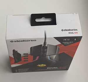 SteelSeries Rival 600 Wired Optical Mouse , Black (5 foto / 5)