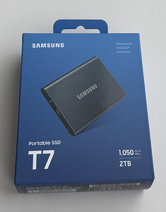 Samsung Portable SSD T7 2TB , Gray (1 foto / 4)