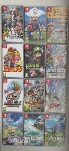 Nintendo Switch Mängud