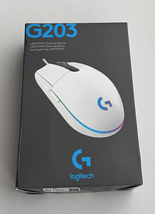 Logitech G203 Lightsync White