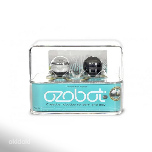 Ozobot Bit two-pack - two robots black and white
