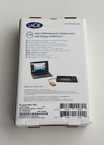 LaCie Rugged Mini SSD 1TB , Orange (2 foto / 5)