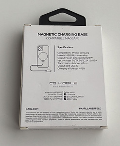 Karl Lagerfeld Magnetic Charging Base Compatible Magsafe (2 фото из 2)