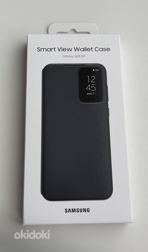 Samsung Galaxy A35 Smart View Wallet Case , Black