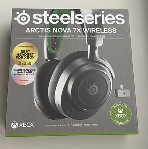 SteelSeries Arctis Nova 7X Wireless , Xbox , Black (1 foto / 5)