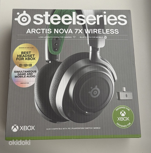 SteelSeries Arctis Nova 7X Wireless , Xbox , Black