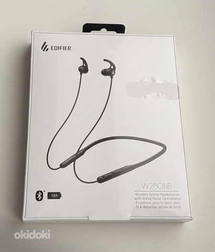 Edifier W280NB ANC Sports Headphones , Black