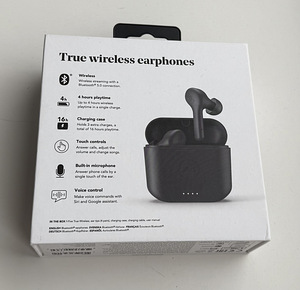 JAYS f-Five True Wireless , Black (2 foto / 5)