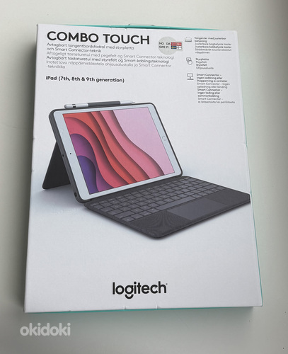 Logitech Combo Touch for iPad 7th, 8th, and 9th generation