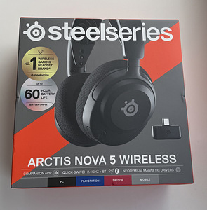 SteelSeries Arctis Nova 5 Wireless , Black