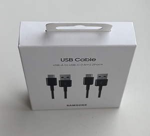 Samsung USB Cable USB-A to USB-C (1.5m) 2Pack (3 foto / 3)