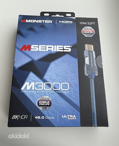 Monster Cable HDMI 2.1 M3000 UHD 8K , 10m