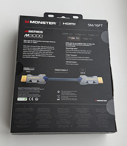 Monster Cable HDMI 2.1 M3000 UHD 8K , 5m (2 foto / 4)