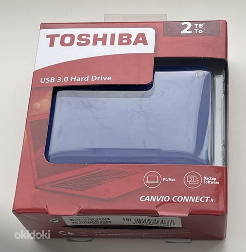 Toshiba Canvio Connect II 2TB USB 3.0 , Blue