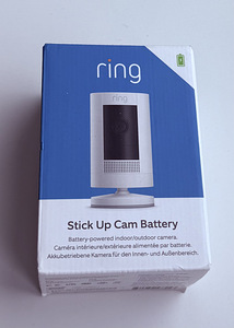 Ring Stick Up Cam Battery , White