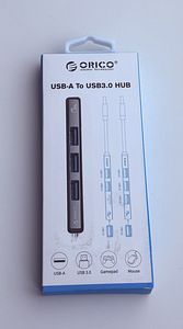 ORICO 4-Port USB-A To USB3.0 HUB with Aluminum Case (2 foto / 5)