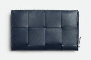Bottega Veneta Cassette Zip Around Wallet , Deep Blue (2 foto / 3)