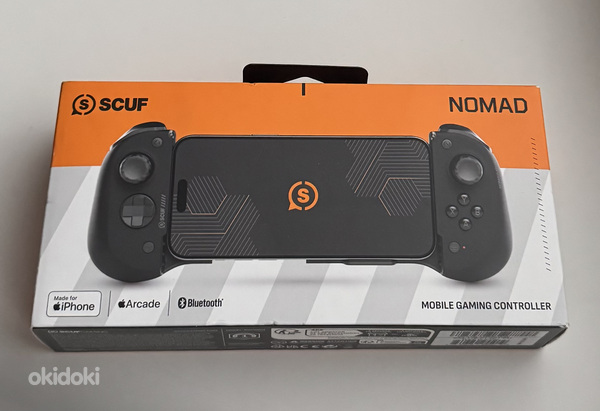 SCUF Nomad Wireless Mobile Gaming Controller , Black