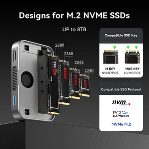 Acasis 10Gbps Magnetic Docking Station & SSD Enclosure (3 foto / 10)