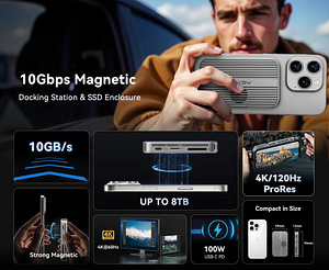 Acasis 10Gbps Magnetic Docking Station & SSD Enclosure (7 foto / 10)