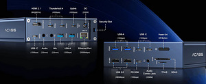 Acasis 21 Ports 40Gbps Docking Station Compatible (4 foto / 10)