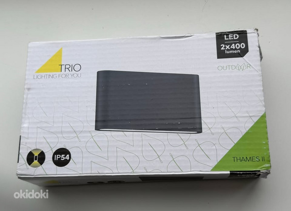 THAMES II 2x4,5W LED 400lm White / Black