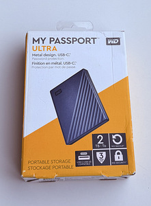 Western Digital WD My Passport Ultra 2TB USB-C , Blue (1 foto / 5)