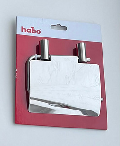 Habo Toilet paper holder Silver / Black (3 foto / 4)